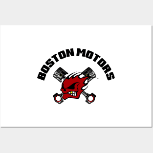 Boston Motors Posters and Art